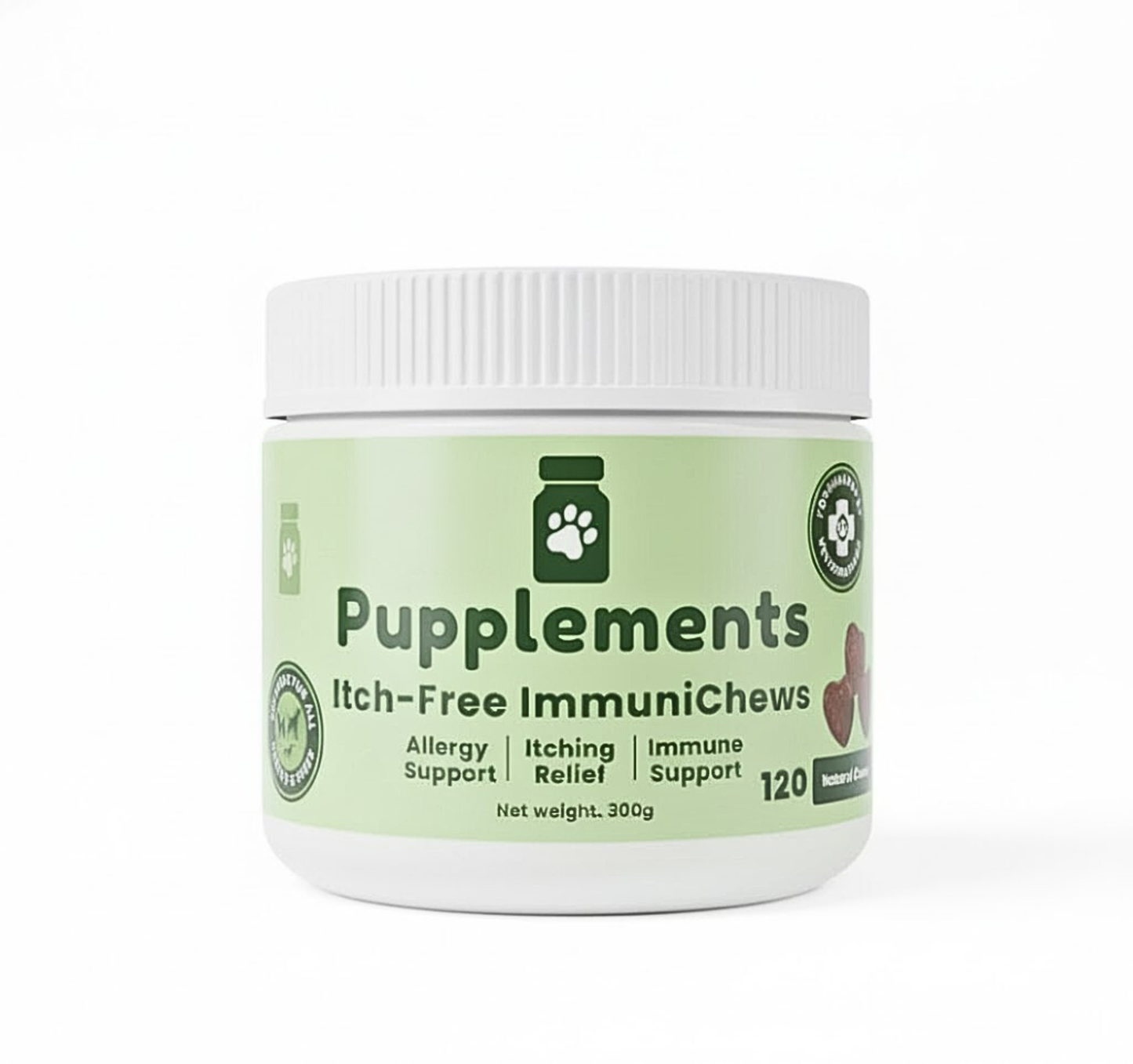 120 Itch Free Probiotic Chews